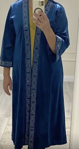 Национальный костюм синий