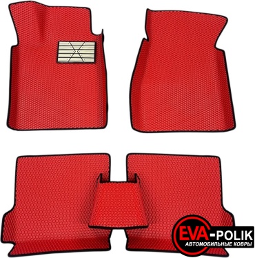 EVA-POLIK REDEPSPOD413 Renault Duster 2015-2021 красный, черный