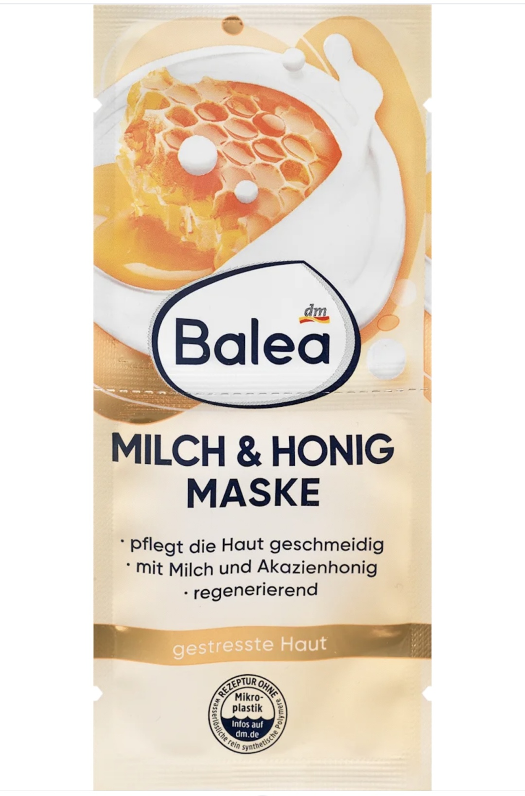 Маска для лица Balea крем Milch Honig 16 мл