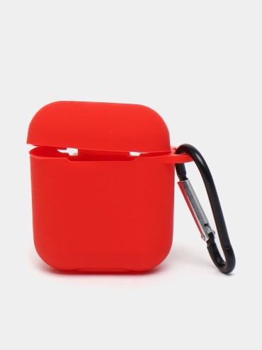Чехол для Apple AirPods красный