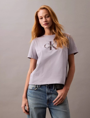 Футболка Calvin Klein сиреневый