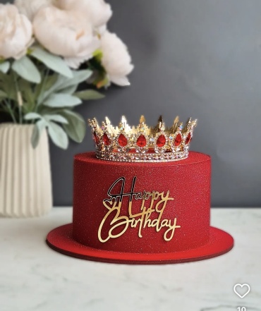 Топпер для торта "Happy birthday" с днем рождения топпер на день рождения топперы для торта 1 шт