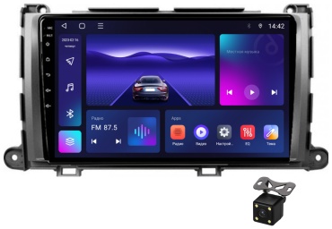 HEINN S9PLUS 2GB+32GB Voice+Fan toyota sienna 2010-2014 в штатное место Toyota