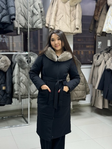 Зимняя куртка AYAZBRAND черный
