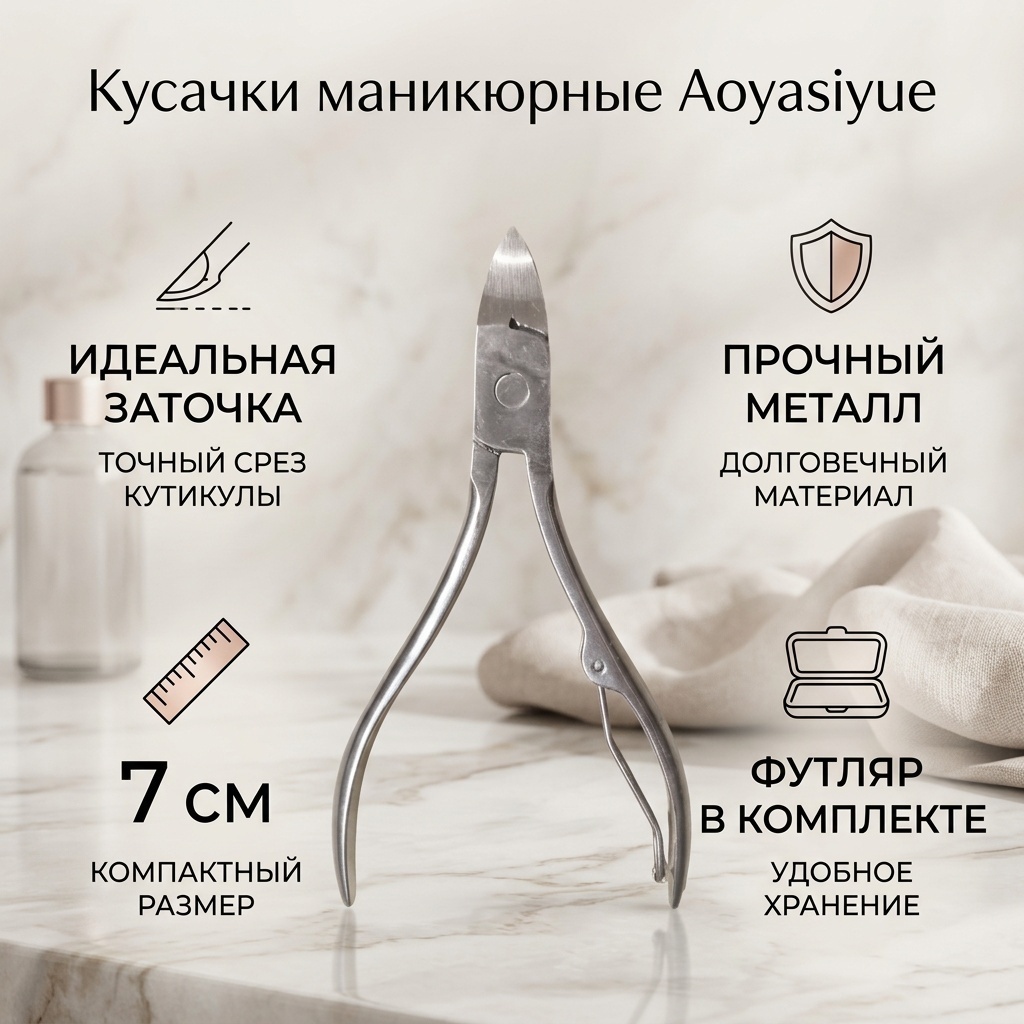 Маникюрные ножницы 1 шт