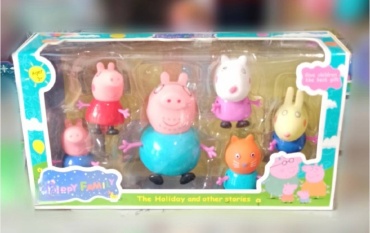 163 Toys Свинка Пепа 7 см 6 шт