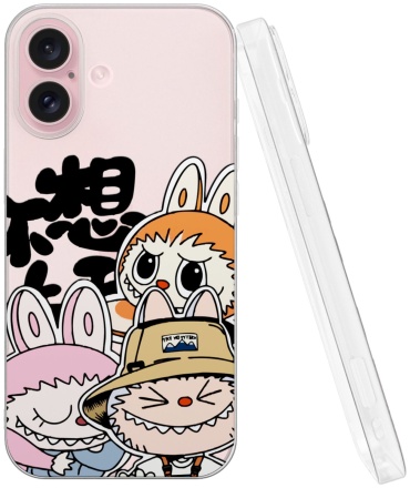 Чехол Mcover для Apple iPhone 16 рисунок