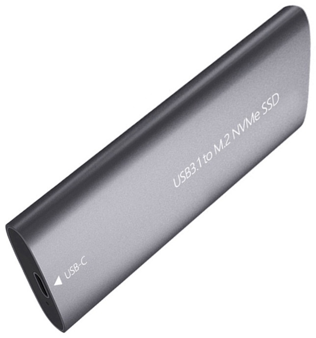 Внешний бокс ShuoLe TP06-AC NVME серый