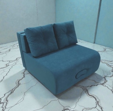 Кресло-кровать Comfort Mini , обивка велюр, бирюзовый