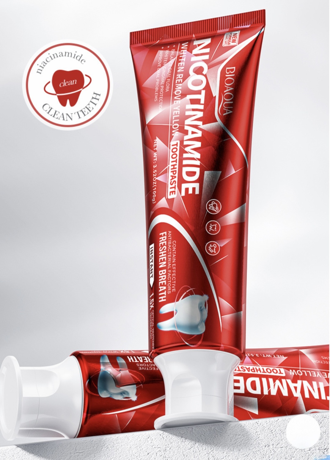 Bioaqua зубная паста Nicotinamide 100 г
