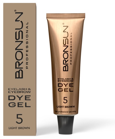 Bronsun #5 Light brown гель-краска Light brow 15