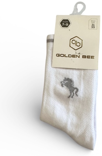 Носки GOLDEN BEE 3022-12 1 пара белый 709 лет 31-33