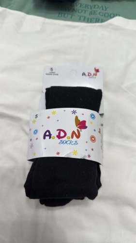 Колготки матовые ADN soks черный