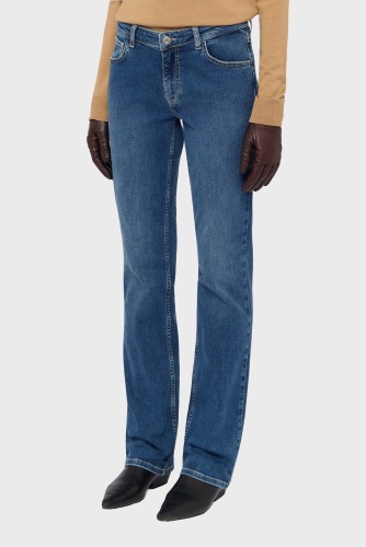 Джинсы прямые Trussardi синий