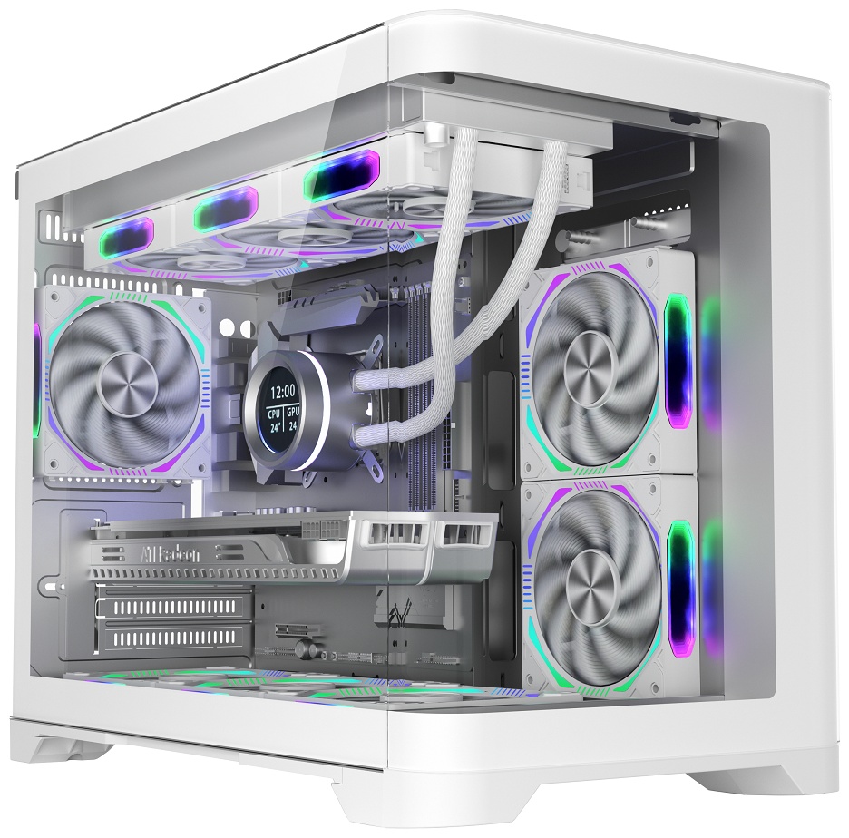 Корпус 1STPLAYER UV6 White белый