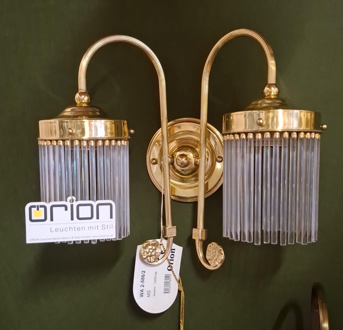 Бра настенный Orion E27, золотистый