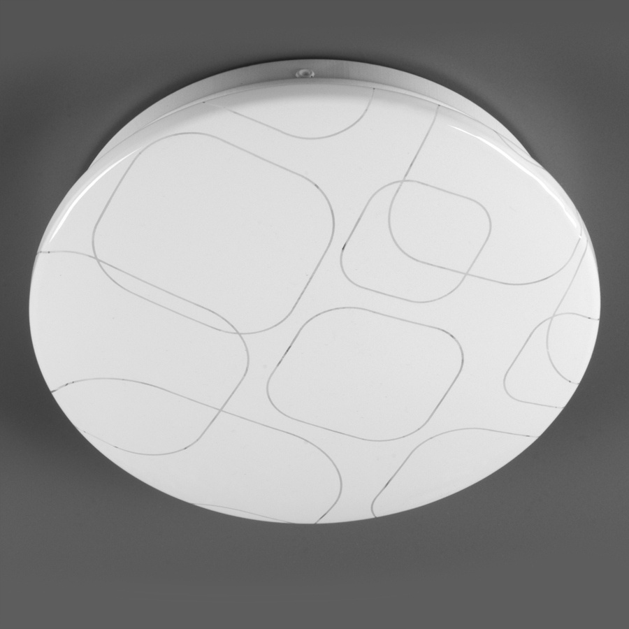 Светильник настенно-потолочный General Lighting Systems LED 12 Вт белый