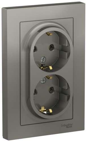 Розетка Systeme electric ATN000924, сталь