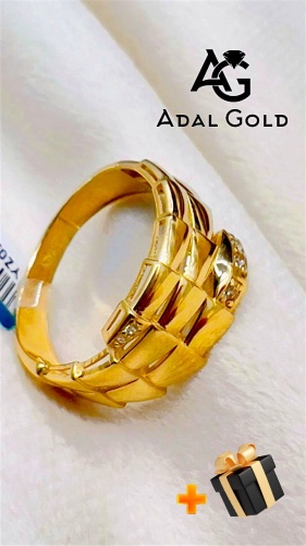ADAL GOLD ADG_NUR011-080 размер 18.5 вес 2.56 г золото, фианит