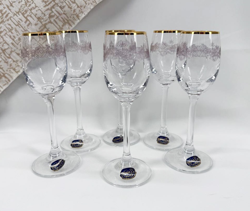 Рюмка для водки Bohemia Crystal 65 мл, 6 шт