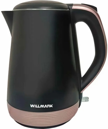 Электрочайник Willmark WEK-1839PS черный