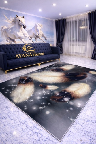 Ковер AYANAHome 200x300 см, безворсовый, Китай