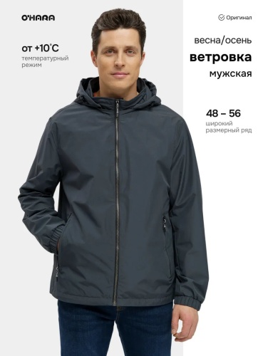 Демисезонная куртка серый