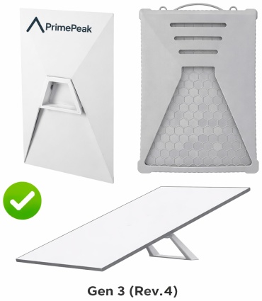 PrimePeak защитный чехол PrimePeak Силиконовый, серый для Starlink Standart Gen3