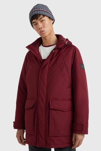 Зимняя куртка Tommy Hilfiger бордовый