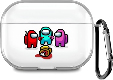 Чехол для Apple AirPods Pro 2 прозрачный