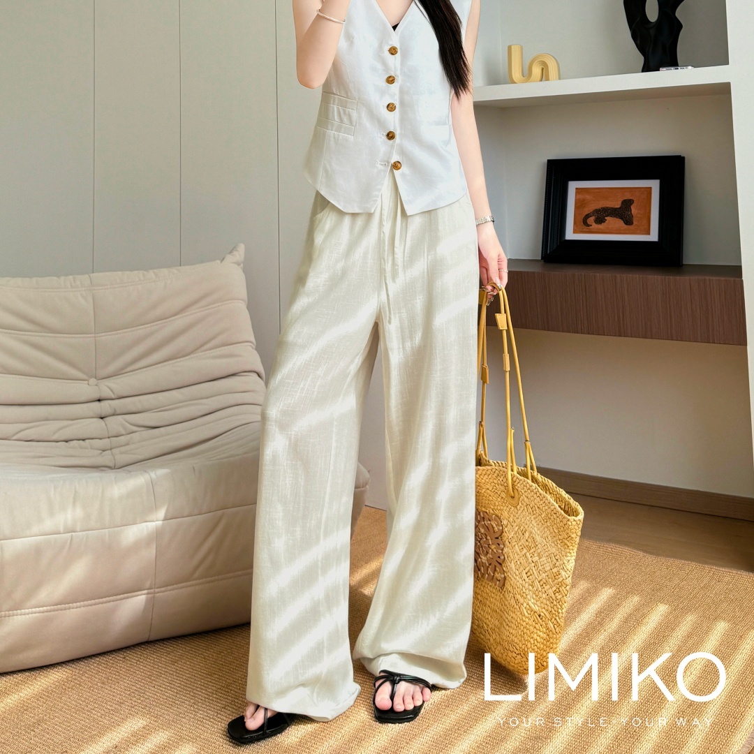 Повседневные брюки LIMIKO бежевый