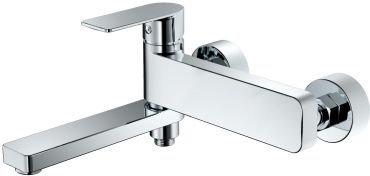 Смеситель для ванны Haiba HB60617, латунь, цвет хром