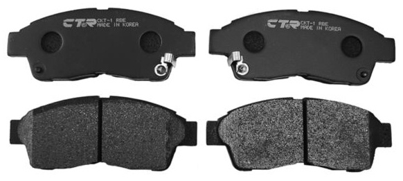 Колодки CTR передние GK1015