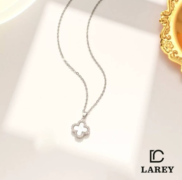 Цепь LAREY длина 40 см бижутерный сплав страз