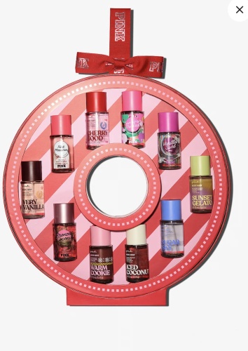 Victoria’s Secret Подарочный набор из 10 мини-спрей в виде венка от Archive Scents. женский набор