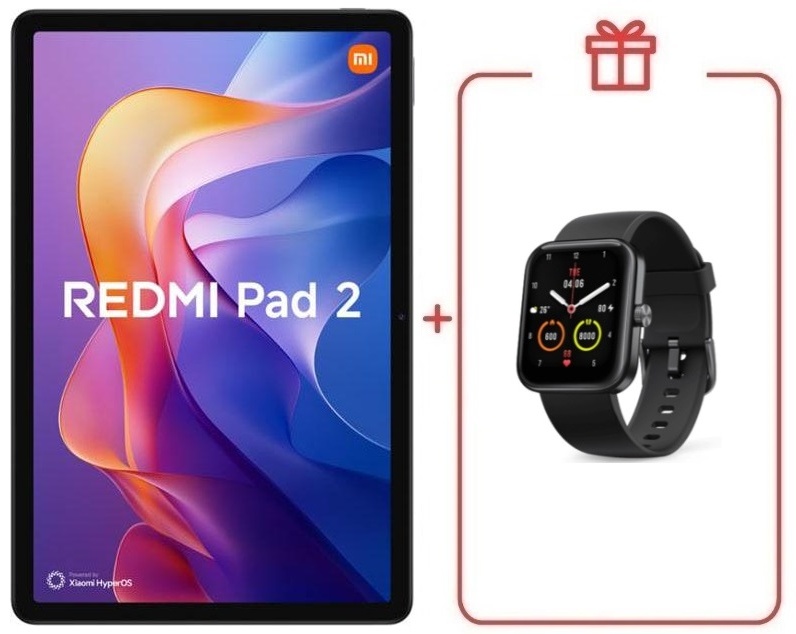 Планшет Xiaomi Pad 2 11 дюйм 8 Гб/256 Гб серый + подарок