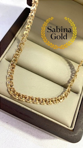 Sabina Gold SEP-SBN-N-031 длина 50 см, вес 3.18 г золото, плетение бисмарк