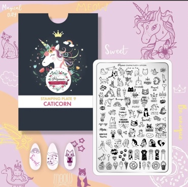 Malina Stamping пластины Caticorn