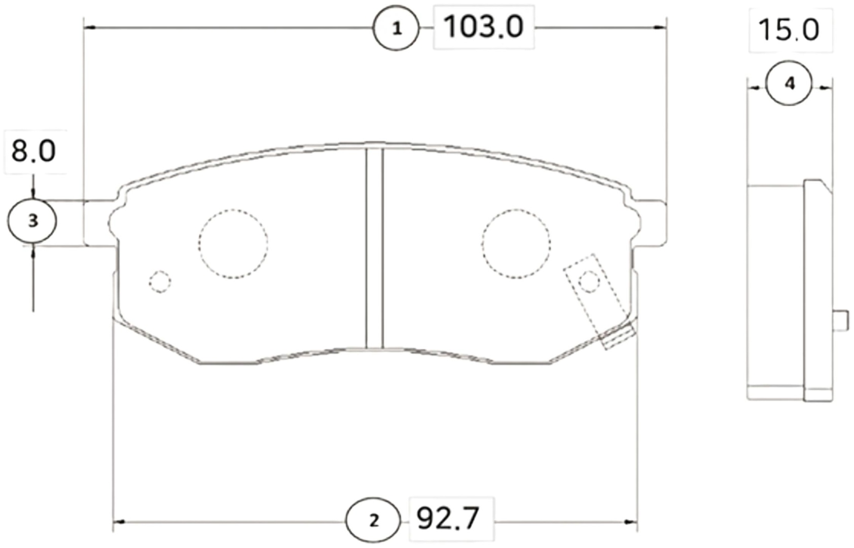 Колодки CTR GK0465