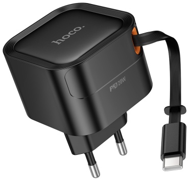 Hoco C153A USB Type-C 20 Вт черный