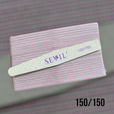 Маникюрная пилка, педикюрная пилка 150/150 25 шт
