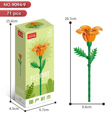 Конструктор LELEBROTHER Florist 9094-9, деталей 71 шт