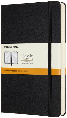 Блокнот Moleskine Classic, A5, 400 л, линейка