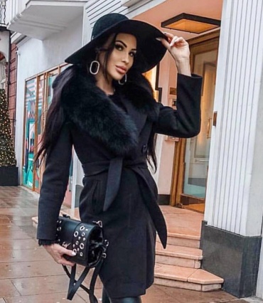 Пальто Kapsula черный