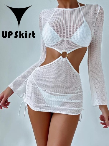 Купальник раздельный UP Skirt белый
