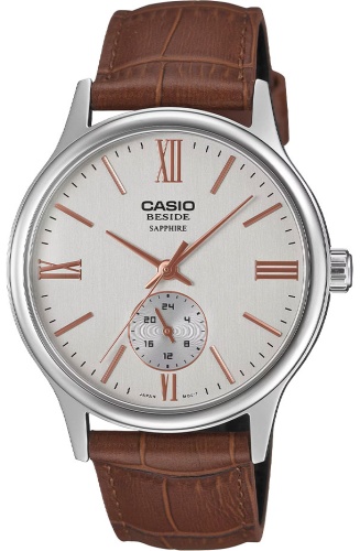 Кварцевые CASIO Original Classic Brown Leather нержавеющая сталь