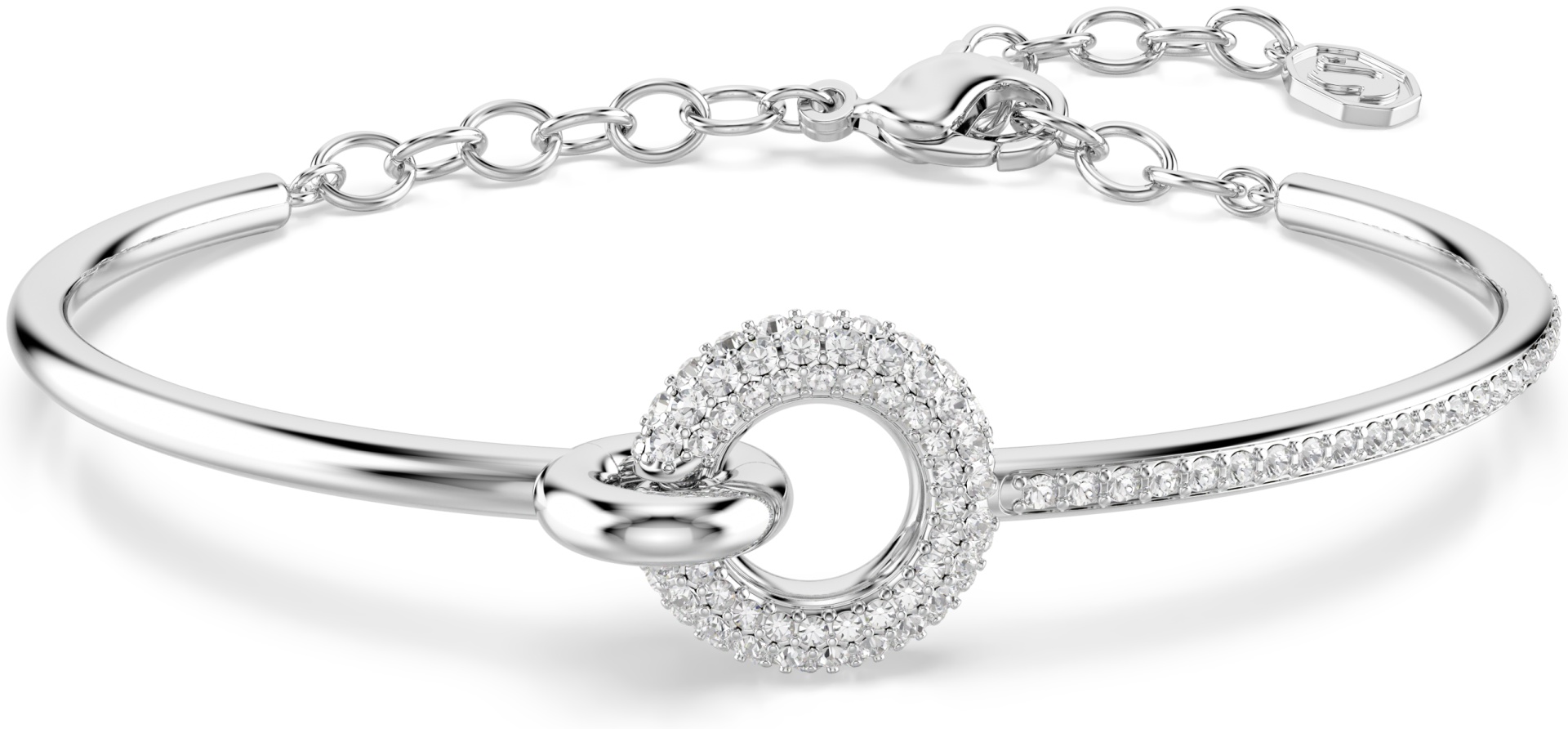 Swarovski длина 20 см бижутерный сплав, кристаллы Swarovski
