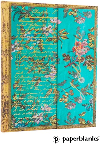 Блокнот Paperblanks jane austen, B5, 144 л, синий