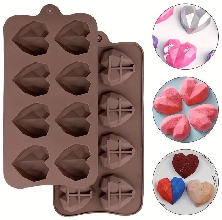 BayStore для десерта, для конфет, для мармелада forma_heart_1, силикон