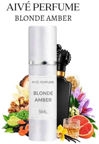 Aivé perfume Blonde Amber экстракт духов Extrait de Parfum 5 мл, унисекс